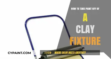 Removing Paint from Clay Fixtures: A Simple Guide