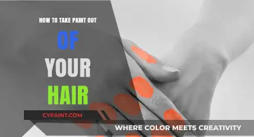 Quick Fixes: Removing Paint from Hair Effortlessly and Safely