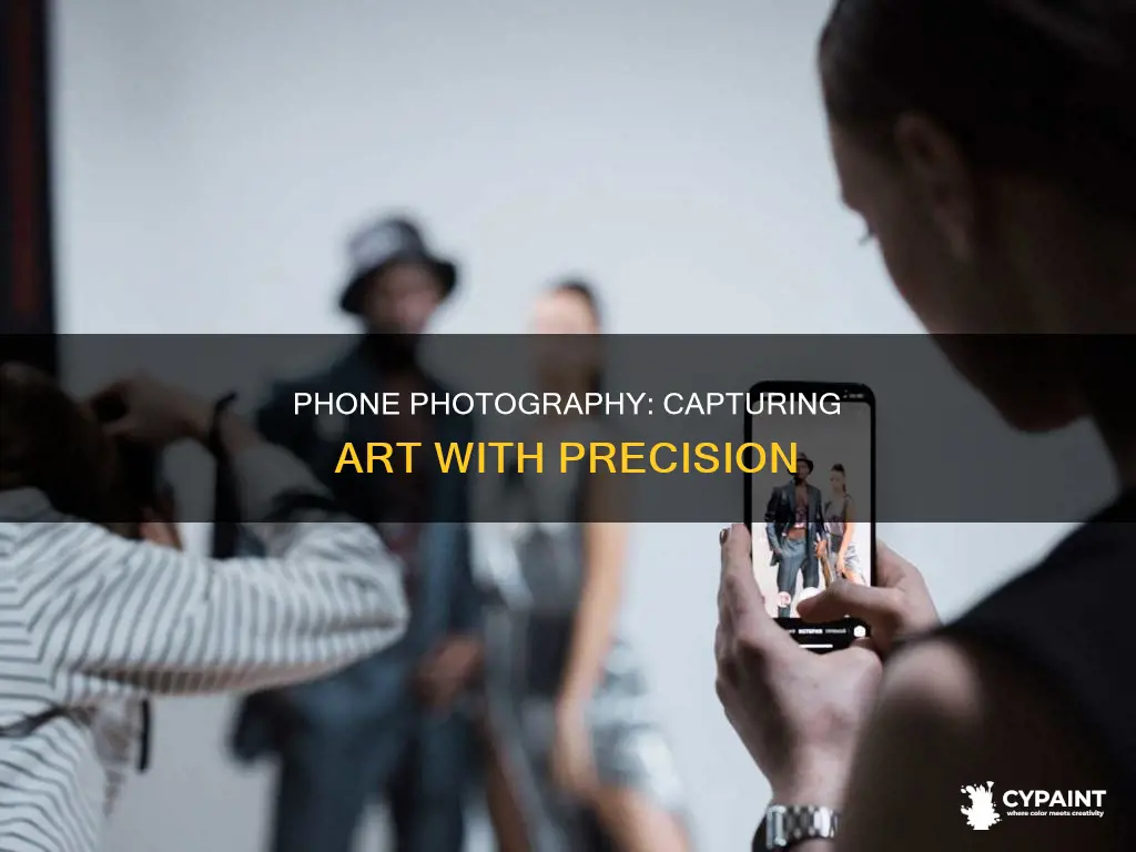 how to take picutes of paintings with your phone