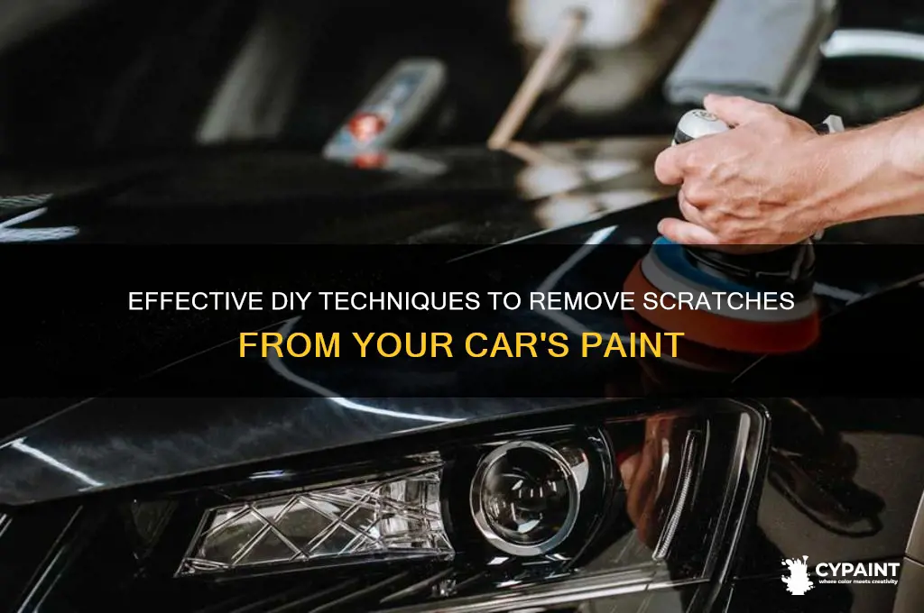 how to take scratches out of auto paint