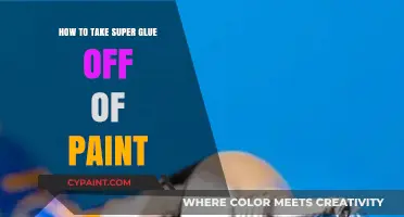 Effective Methods to Safely Remove Super Glue from Painted Surfaces