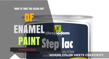 Easy Ways to Remove Gloss from Enamel Paint