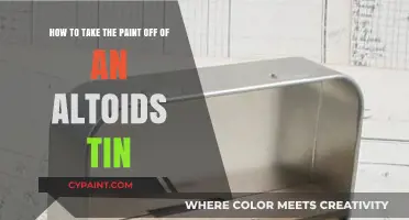 Easy Methods to Remove Paint from Your Altoids Tin