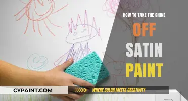Effective Techniques to Remove Sheen from Satin Paint Surfaces