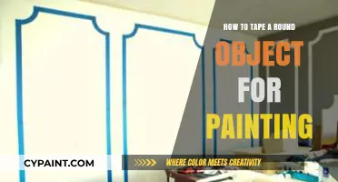 Mastering the Art: Taping Round Objects for Flawless Painting Results