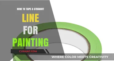Mastering Straight Lines: Easy Taping Techniques for Perfect Paint Edges