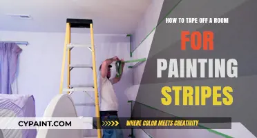 Taping a Room for Painting Stripes: A Guide