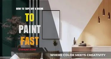 Quickly Tape Off a Room for Painting