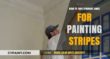 Mastering Perfect Stripes: Tips for Taping Straight Lines in Painting