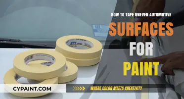 Mastering Paint Prep: Taping Techniques for Uneven Automotive Surfaces