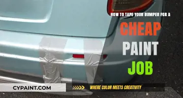 DIY Bumper Paint Hack: Taping Tips for a Budget-Friendly Refresh