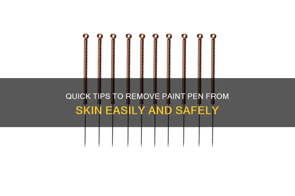 how to taske off paint pen off skin