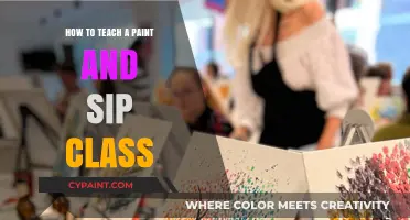 Mastering the Art: Tips for Teaching Engaging Paint and Sip Classes
