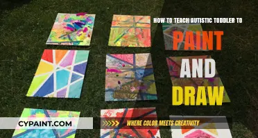 Teaching Autistic Toddlers to Paint and Draw: A Guide for Parents