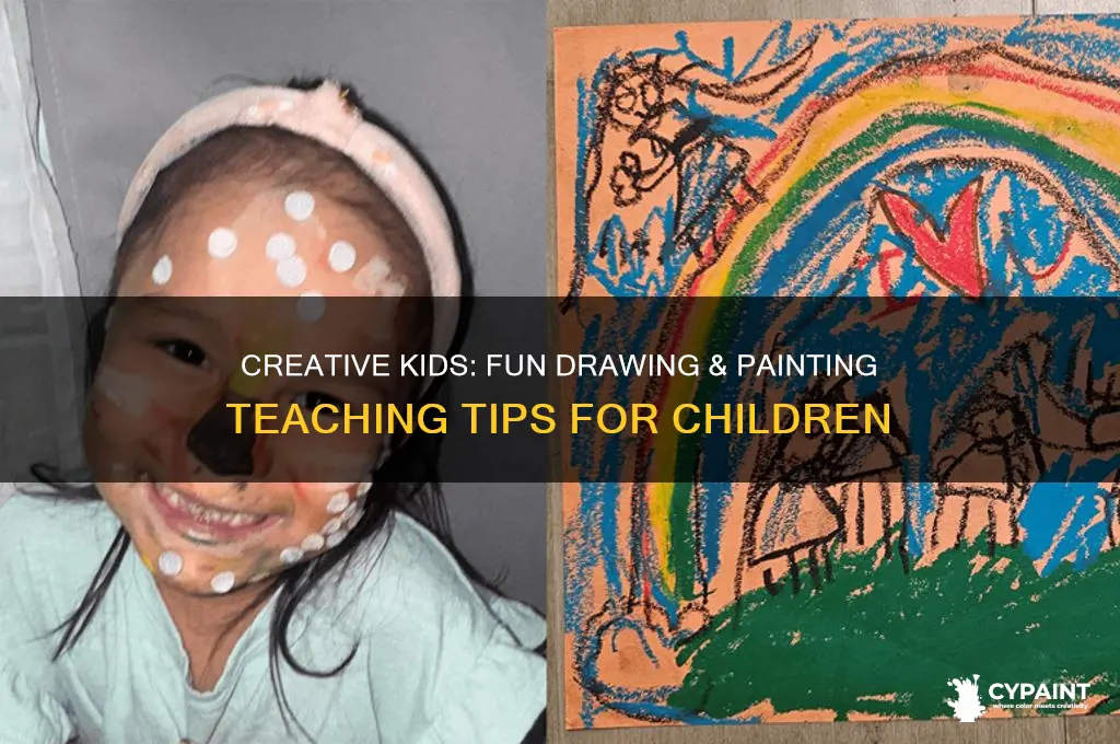 how to teach drawing and painting to kids