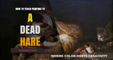 Reviving Creativity: Teaching Painting Techniques to a Lifeless Hare