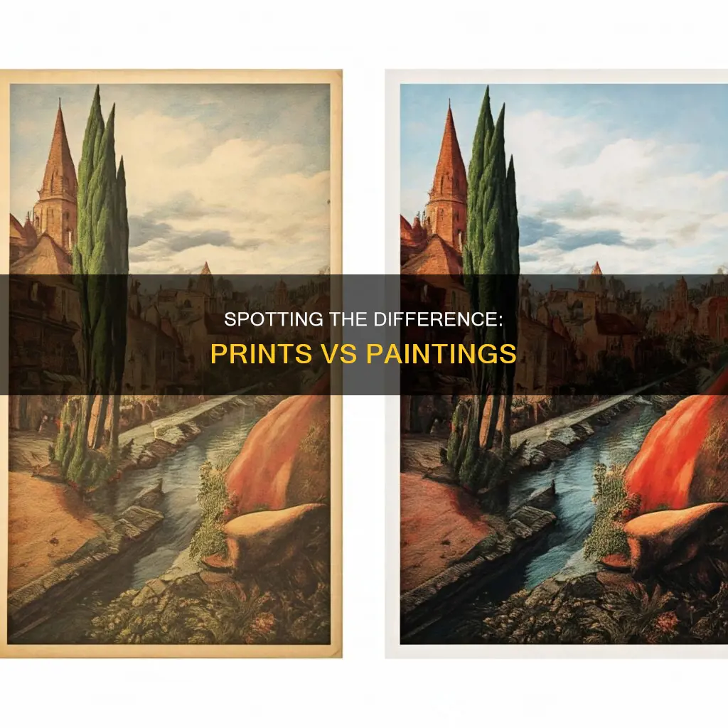 how to tell if a painting is a print