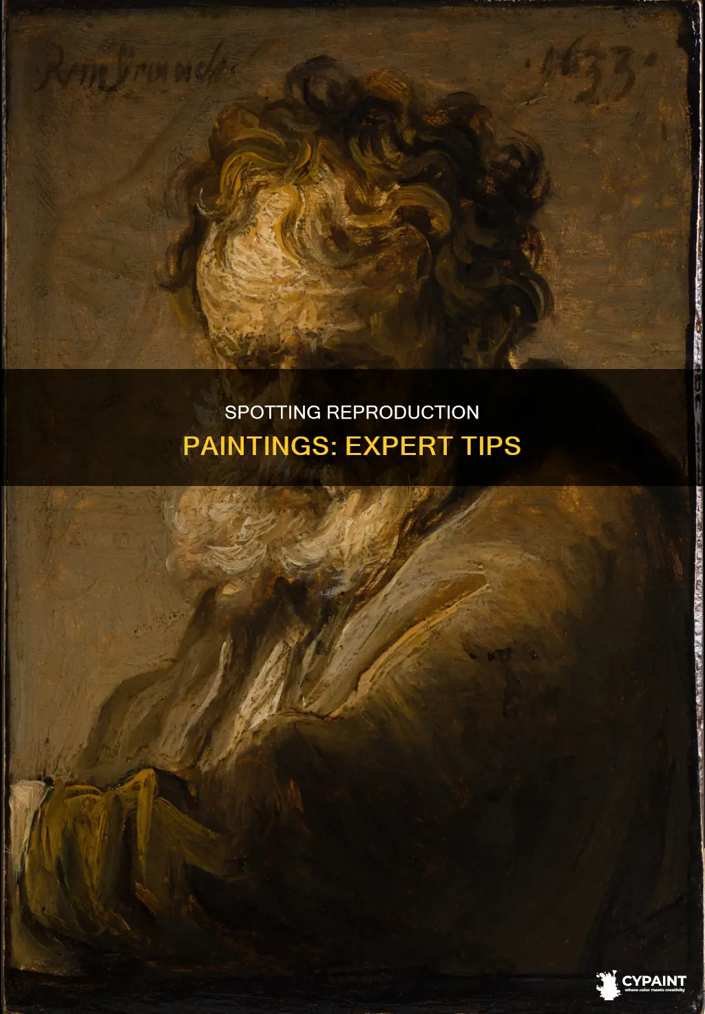 how to tell if a painting is a reproduction