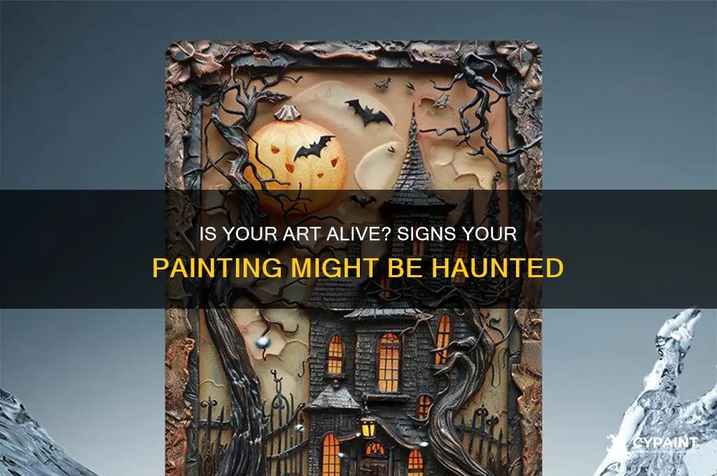 how to tell if a painting is haunted