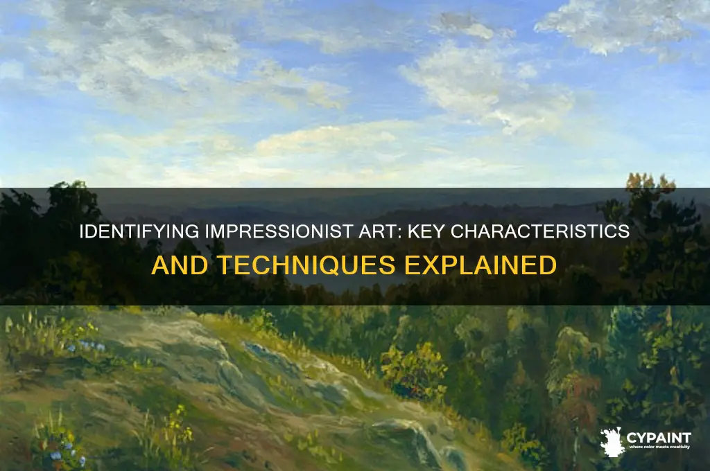 how to tell if a painting is impressionism