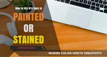 Painted or Stained? Identifying Your Table's Finish with Ease