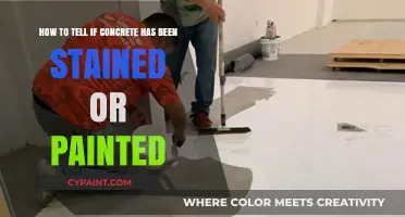 Stained or Painted? Identifying Concrete Finishes: A Quick Guide