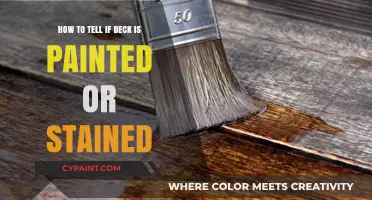 Stained or Painted: How to Tell the Difference