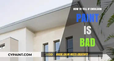 How to Identify Bad Emulsion Paint: Signs and Solutions