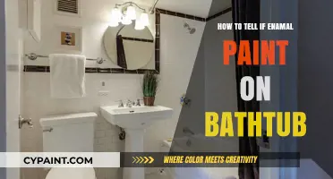 Identifying Enamel Paint on Your Bathtub: A Quick Guide