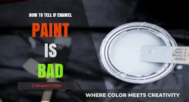 How to Identify Bad Enamel Paint: Signs and Solutions