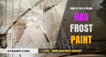 Identifying Frosted Glass: How to Spot Frost Paint Finishes