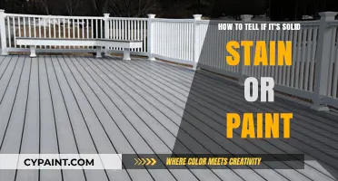Solid Stain or Paint: Identifying the Right Finish for Your Project