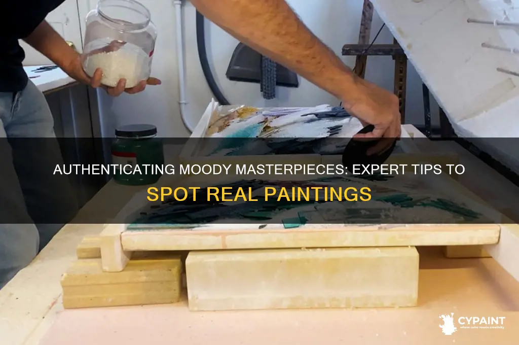 how to tell if moody painting is real