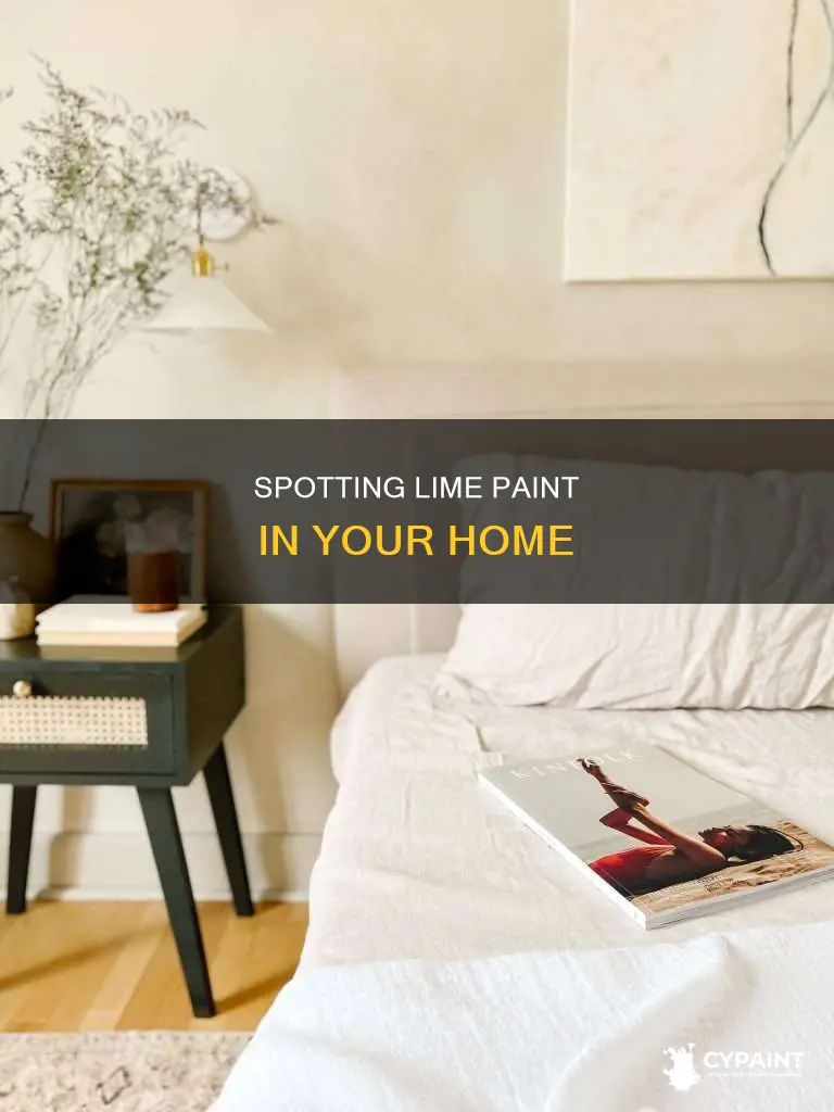 how to tell if my homeis painted with lime