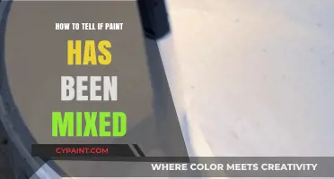 Identifying Properly Mixed Paint: Key Signs and Techniques to Check