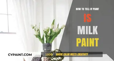 Identifying Milk Paint: A Guide to Recognizing Its Unique Characteristics