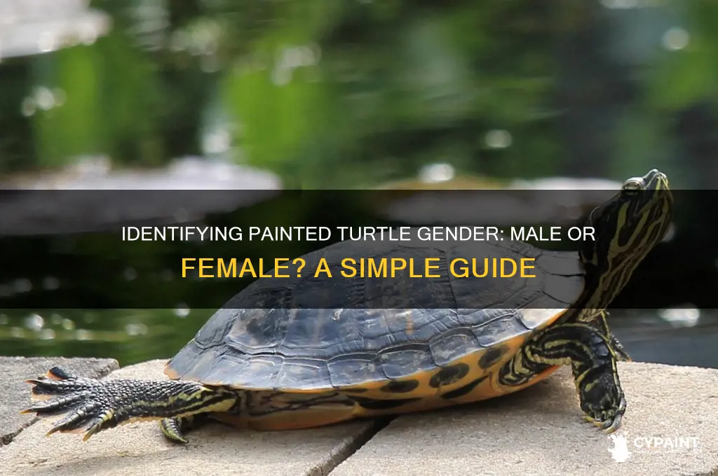 how to tell if painted tirtle is bot or girl