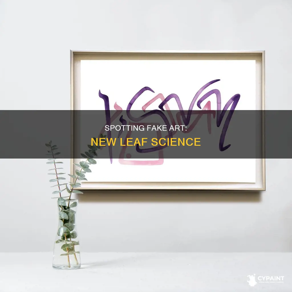 how to tell if painting is fake new leaf