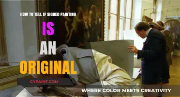 Authenticating Signed Paintings: Spotting the Originals