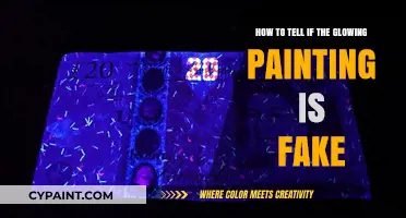 Uncover Fakes: Glowing Painting Secrets