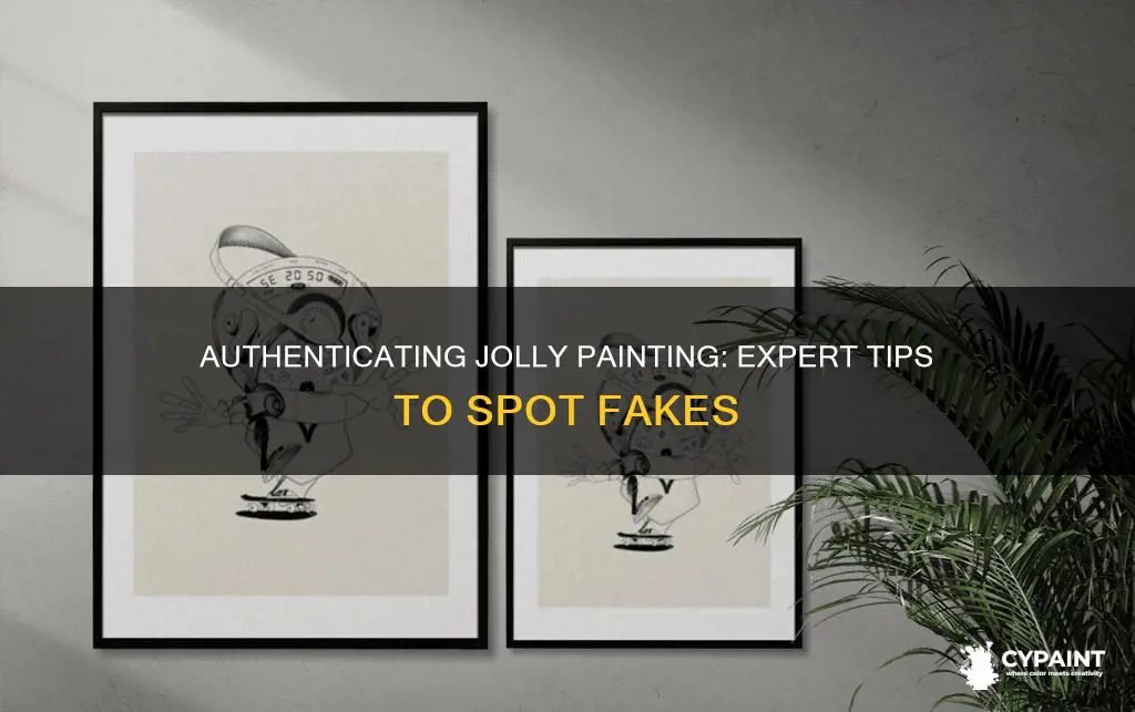 how to tell if the jolly painting is real