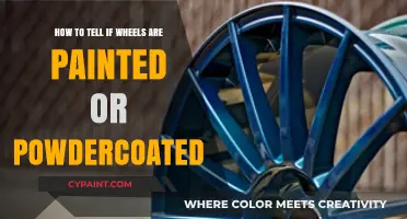 Spotting Painted vs Powder-Coated Wheels