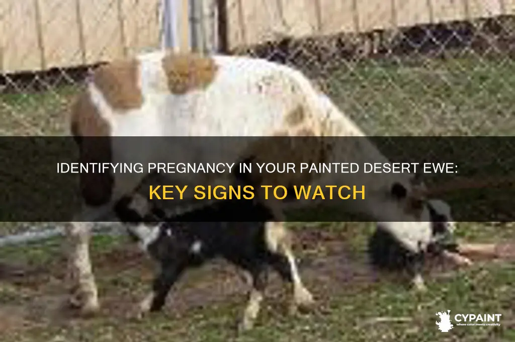 how to tell if your painted desert ewe is pregnant