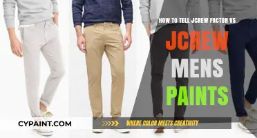 J.Crew Factor vs J.Crew Mens Paints: What's the Difference?