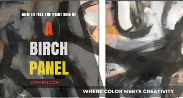 Identifying the Paint Side of Birch Panels: A Simple Guide
