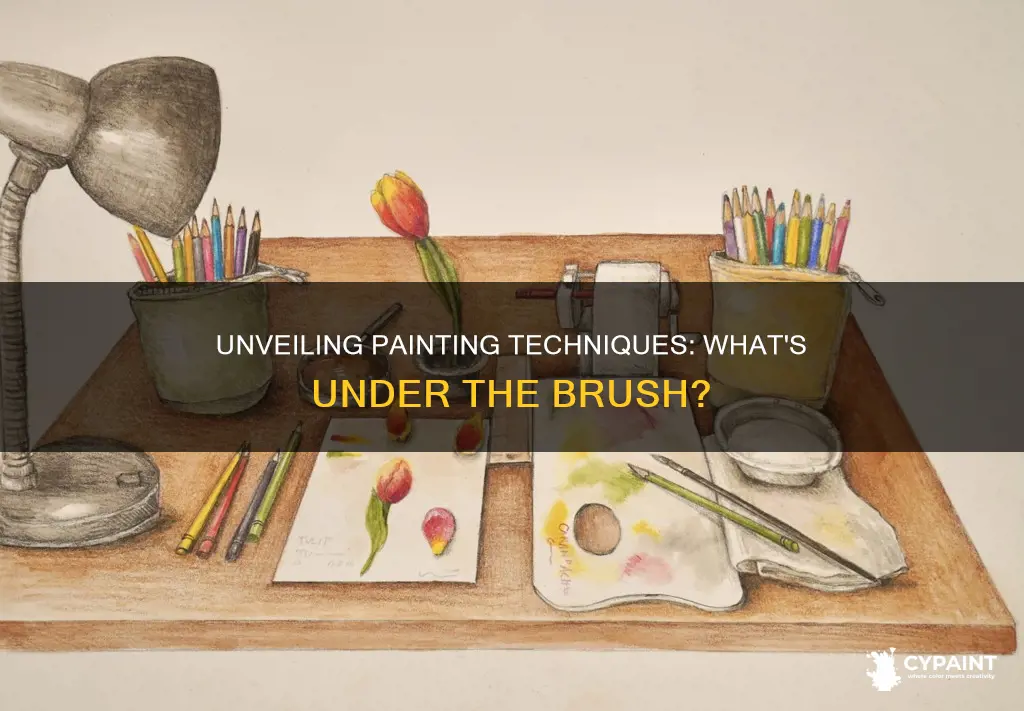 how to tell what a painting is painted with