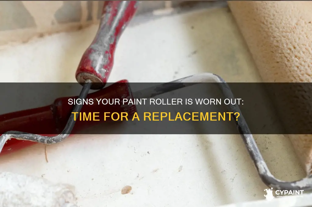 how to tell when a paint roller is worn out