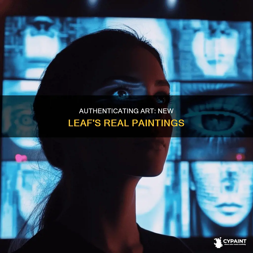 how to tell which painting is real new leaf