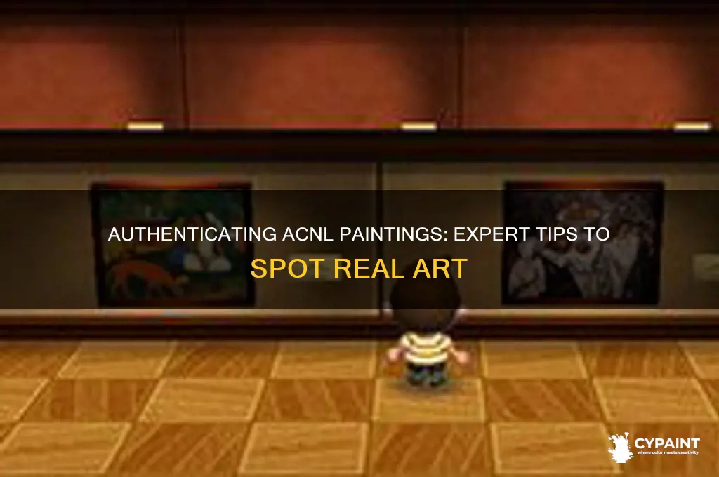 how to tell which paintings are real acnl
