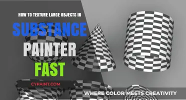 Quickly Texturing Large Objects in Substance Painter